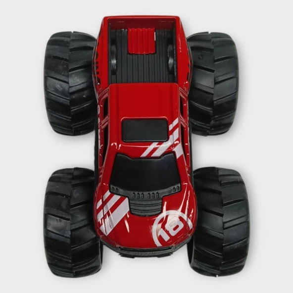Mini Off-Road Araçlar - Kırmızı - Resim 4