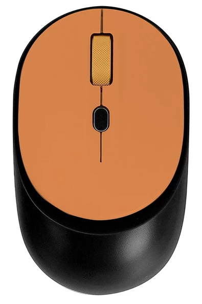 HP M231 V5.0 Bluetooth & Wireless 2,4ghz Sessiz Kablosuz Mouse Siyah-Turuncu Pc Laptop Tv Mac Uyumlu - Resim 5