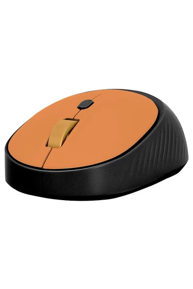 HP M231 V5.0 Bluetooth & Wireless 2,4ghz Sessiz Kablosuz Mouse Siyah-Turuncu Pc Laptop Tv Mac Uyumlu - Resim 6