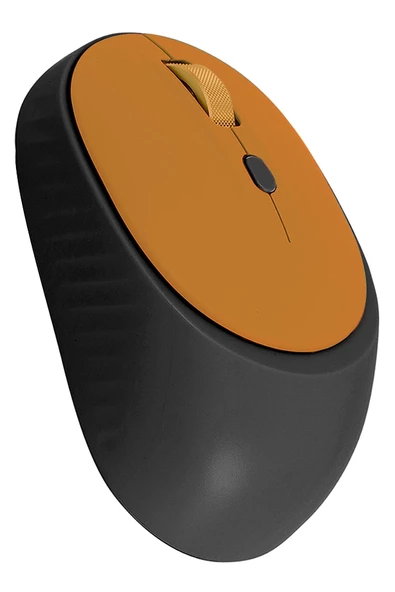 HP M231 V5.0 Bluetooth & Wireless 2,4ghz Sessiz Kablosuz Mouse Siyah-Turuncu Pc Laptop Tv Mac Uyumlu - Resim 4