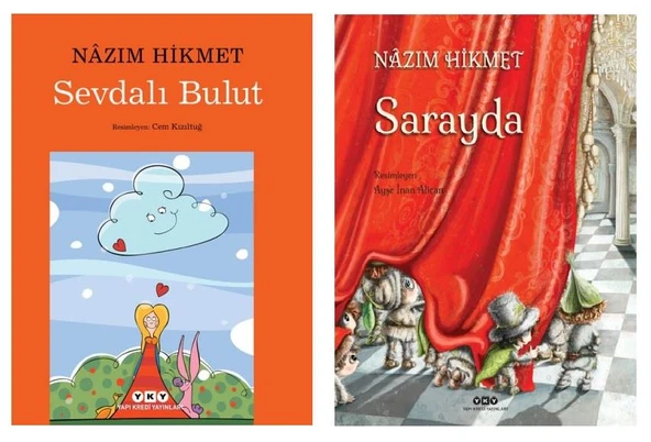 Nazım Hikmet Sevdalı Bulut  + Sarayda 2 Kitap ürün görseli 1