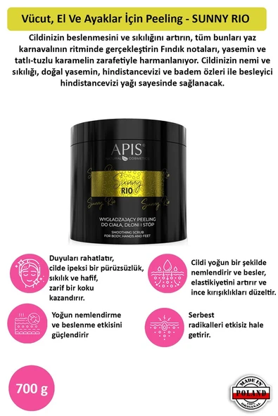 Vücut, El Ve Ayaklar İçin Peeling - SUNNY RIO - 700 G ürün görseli 1