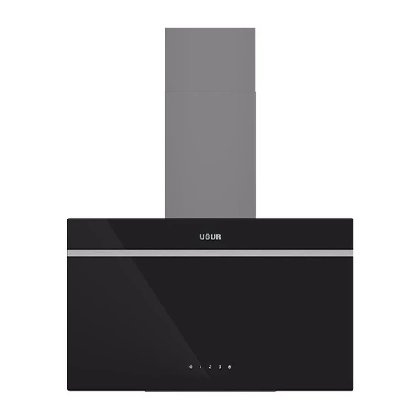 Uğur UAD 6011 SA3DHD 60 Cm Siyah Cam Duvar Tipi D Enerji Ankastre Davlumbaz ürün görseli 1