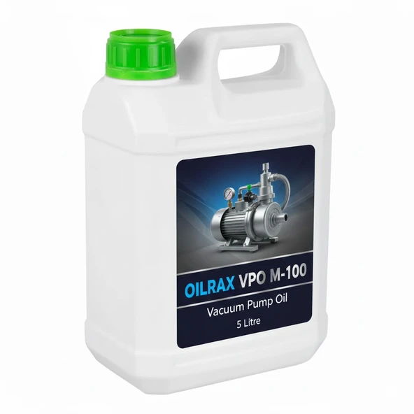 VPO M-100 VAKUM POMPASI YAĞI-5 L(Leybold LVO100-N62-HE200-Busch VM100-Edwards Ultra Grade 20) ürün görseli 1