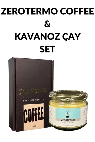 ZEROTERMO KAHVE &  KAVANOZ ÇAY SET ürün görseli 1