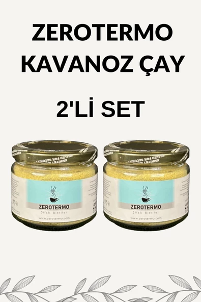 ZEROTERMO 2'Lİ KAVANOZ ÇAY 90 GÜNLÜK ürün görseli 1