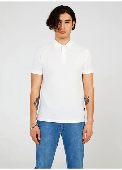 White FATHER BASIC POLO ürün görseli 1