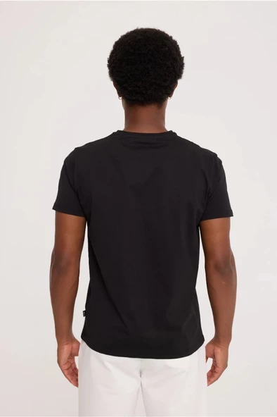 Black THE CROW TEE - Resim 3