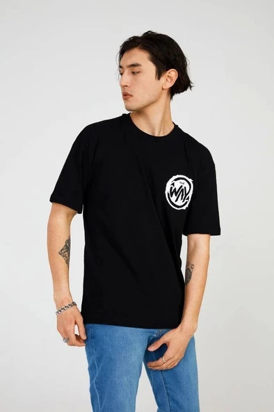 Black THE WAY RELAX TEE ürün görseli 1