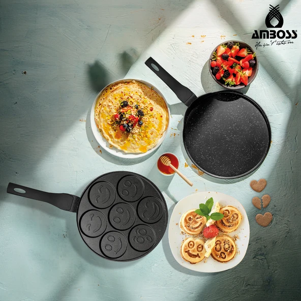 2 Parça Twn Krep Tava & Pankek Tava 26 Cm ürün görseli 1