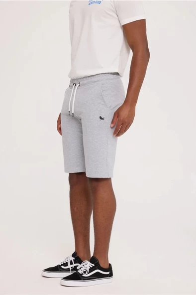 Graymelange TANGO SWEATSHORT - Resim 2