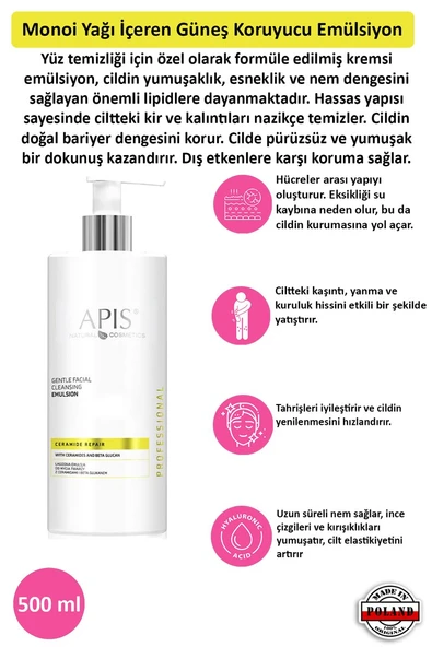 Ceramide Repair Nazik Yüz Temizleme Emülsiyonu - 500 ml ürün görseli 1