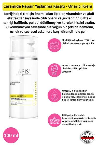Ceramide Repair Yaşlanma Karşıtı - Onarıcı Krem - 100 ml ürün görseli 1
