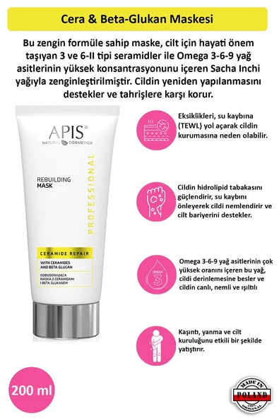 Cera & Beta-Glukan Maskesi - 200 Ml ürün görseli 1