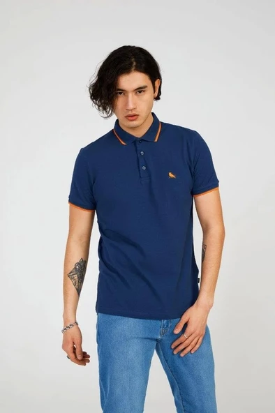 Indigo YOUNG FATHER POLO - Resim 2