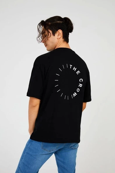 Black THE CROW TIME RELAX TEE - Resim 2