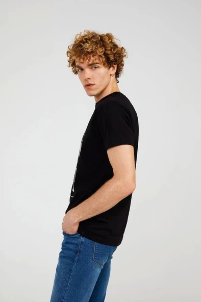 Black LOUD TEE - Resim 3