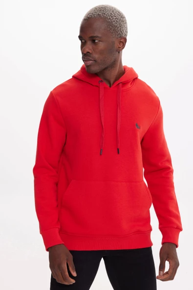 Red MOON HOODIE ürün görseli 1