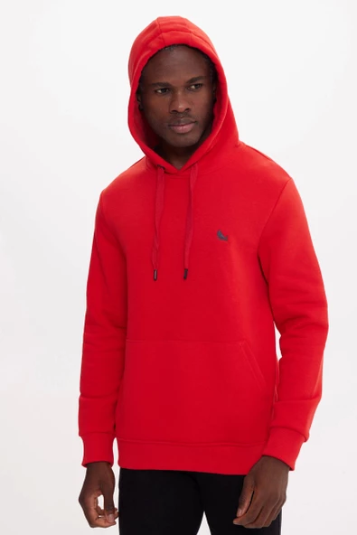 Red MOON HOODIE - Resim 2