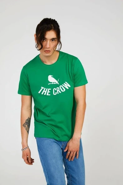 Bosphorus THE CROW LOGO TEE - Resim 3
