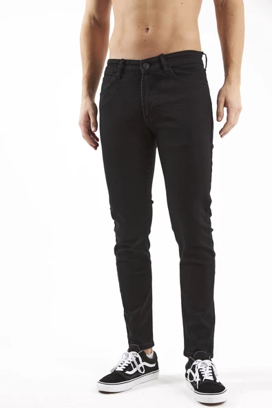 Black FOREST DENIM PANT - Resim 4
