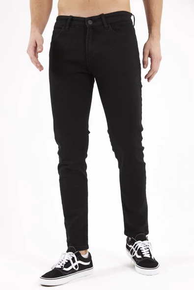 Black FOREST DENIM PANT - Resim 3