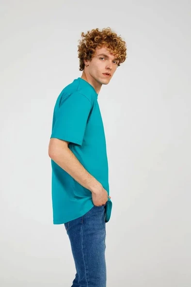 Blue Grass MATH HALF-RELAX TEE - Resim 2