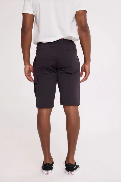 Anthracite CASH CARGO SWEATSHORT - Resim 4