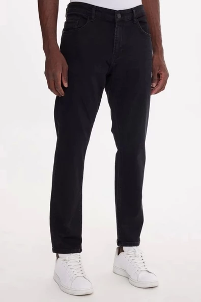 Black HARDY DENIM PANT ürün görseli 1