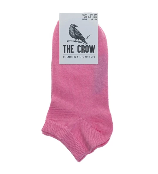 The Crow Tirinity Ankle Pembe Kadın Çorap ürün görseli 1