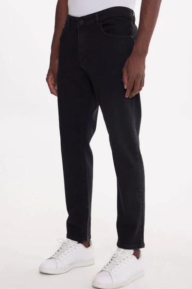 Black HARDY DENIM PANT - Resim 2