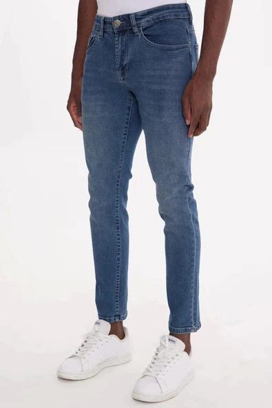Sky Blue HARDY DENIM PANT - Resim 2