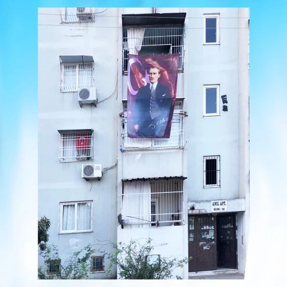 ATATÜRK RESMİ 300X200 cm - Resim 3