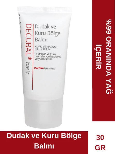 Decubal Dudak ve Kuru Bölge Balmı 30 ml ürün görseli 1