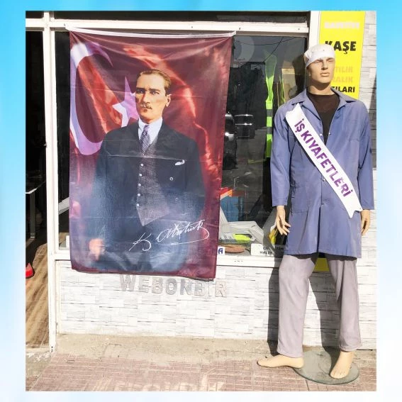 ATATÜRK RESMİ 150X100 cm - Resim 2