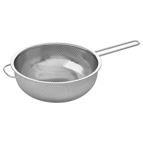 IKEA Idealisk Büyük Boy Paslanmaz Çelik Metal Süzgeç 25 cm ürün görseli 1