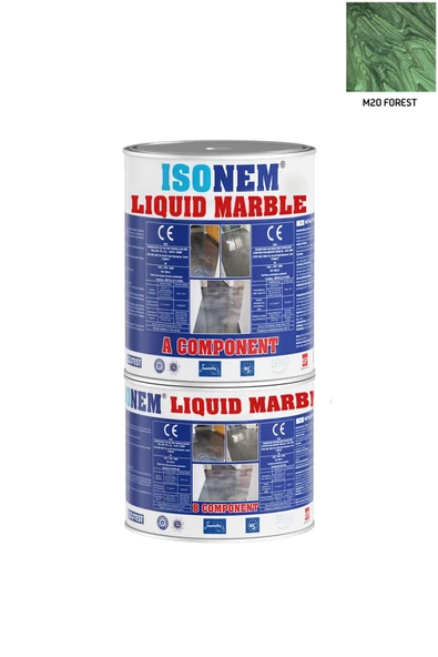 Isonem Liquid Marble Sıvı Mermer 500 gr. - Resim 8