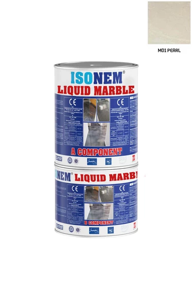 Isonem Liquid Marble Sıvı Mermer 2,5 kg - Resim 6