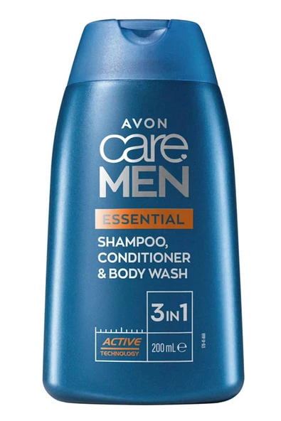 Care Men Essential 3 Ü 1 Arada Sampuan Bakım Kremi & Dus Jeli ürün görseli 1