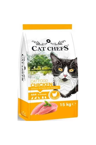 Cat Chefs 15 Kg Tavuklu Kuru Maması ürün görseli 1