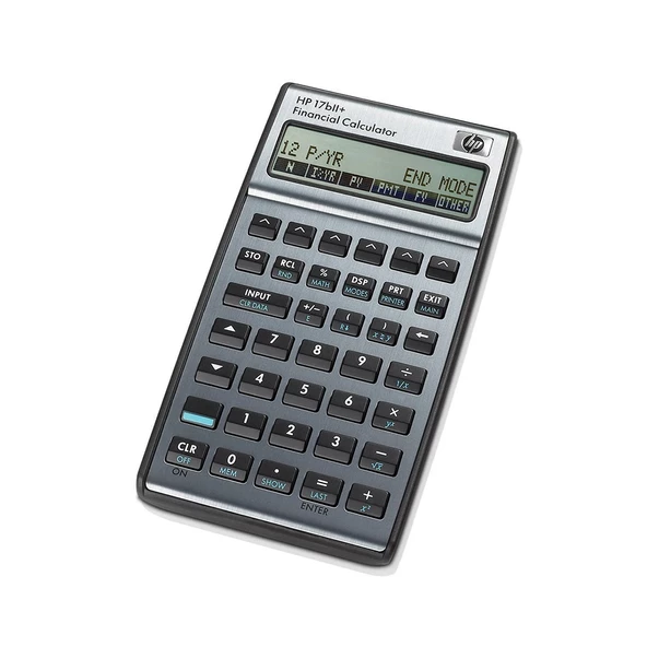 HP 17bII+ Finansal Hesap Makinesi – Profesyonel Finans Muhasebe Yatırım Hesaplama RPN & Cebirsel Giriş Programlanabilir Calculator ürün görseli 1