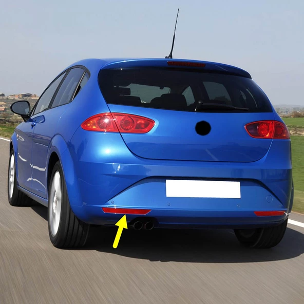 Seat Leon 2010-2011-2012 Arka Sol Reflektör Standart Tampon 1P0945105D ürün görseli 1