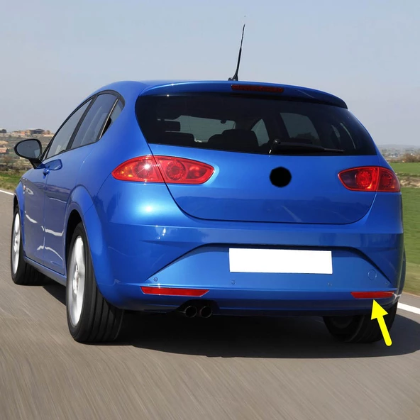 Seat Leon 2010-2011-2012 Arka Sağ Reflektör Standart Tampon 1P0945106D ürün görseli 1