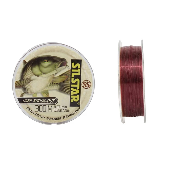 Silstar Carp Knock 0, 33mm 300mt Misina ürün görseli 1