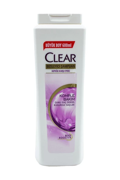 CLEAR ŞAMPUAN 600ML - KOMPLE BAKIM ürün görseli 1
