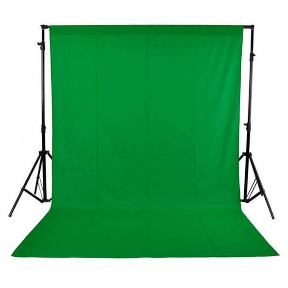 Deyatech Chromakey-Green Screen Greenbox Yeşil Fon Perde(3 x 6 m) ürün görseli 1