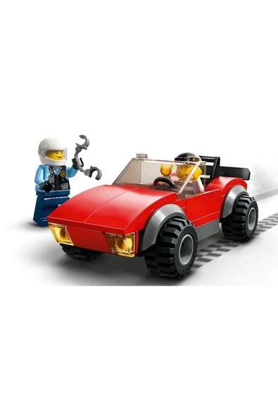 LEGO City Polis Motosikleti Araba Takibi 60392 - (59 Parça) ürün görseli 1