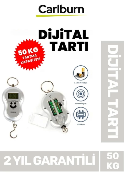 Premium Lcd Ekran Seyahat Bavul Ağırlık Tartı Dijital Çok Amaçlı Taşınabilir Bagaj Tartısı Max 50 Kg ürün görseli 1