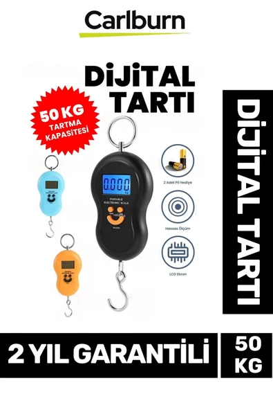 Premium Lcd Ekran Seyahat Bavul Ağırlık Tartı Dijital Çok Amaçlı Taşınabilir Bagaj Tartısı Max 50 Kg ürün görseli 1