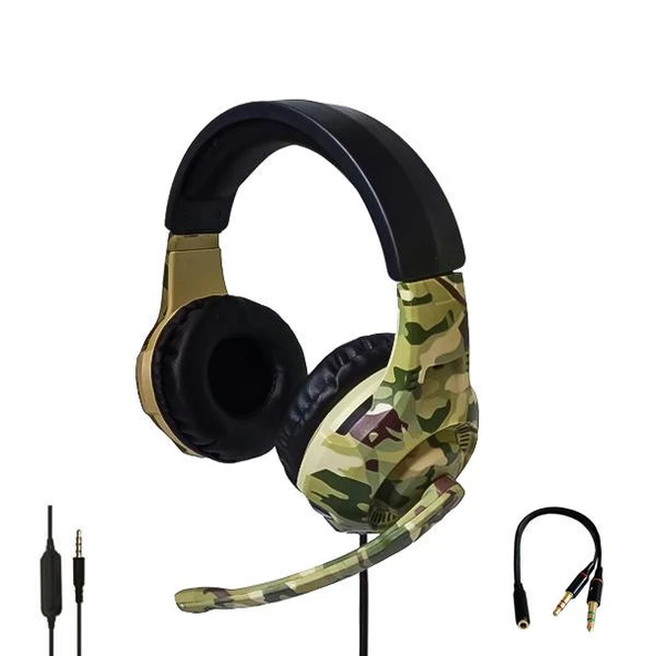 AKORN BASS HEADSET KABLOLU KULAKLIK ürün görseli 1